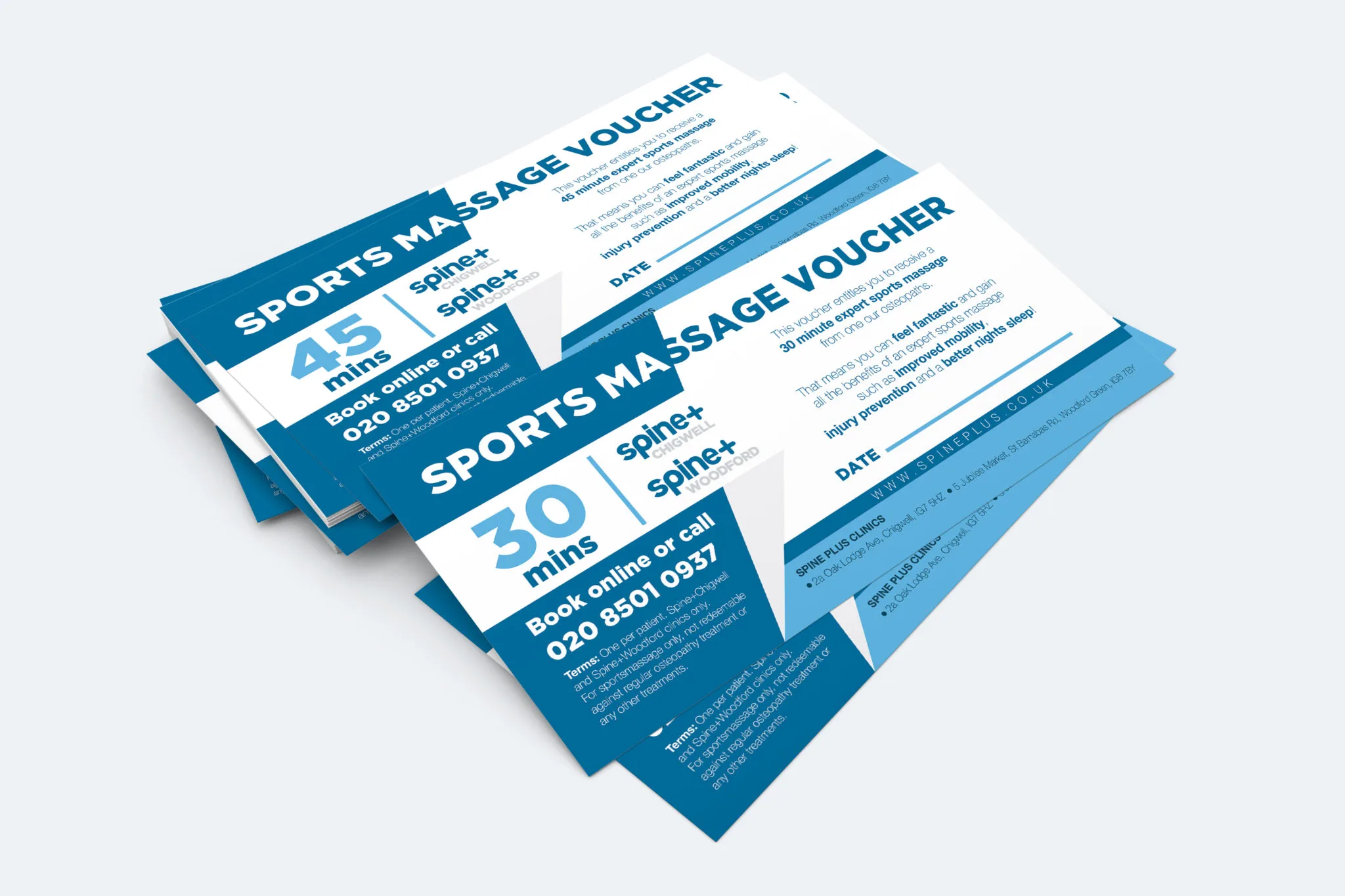 Spine Plus gift vouchers