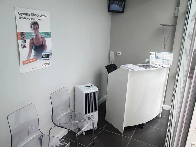 Woodford osteopath treatment room
