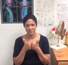Golda R quick fix for acute back pain and pinched nerve