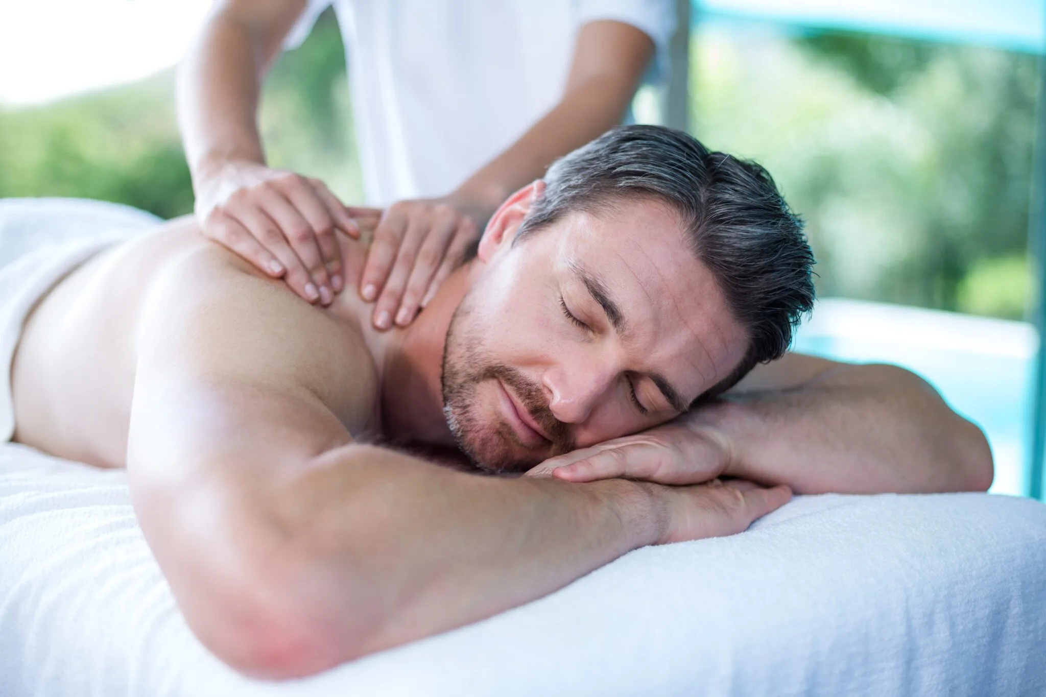 Deep tissue sports massage