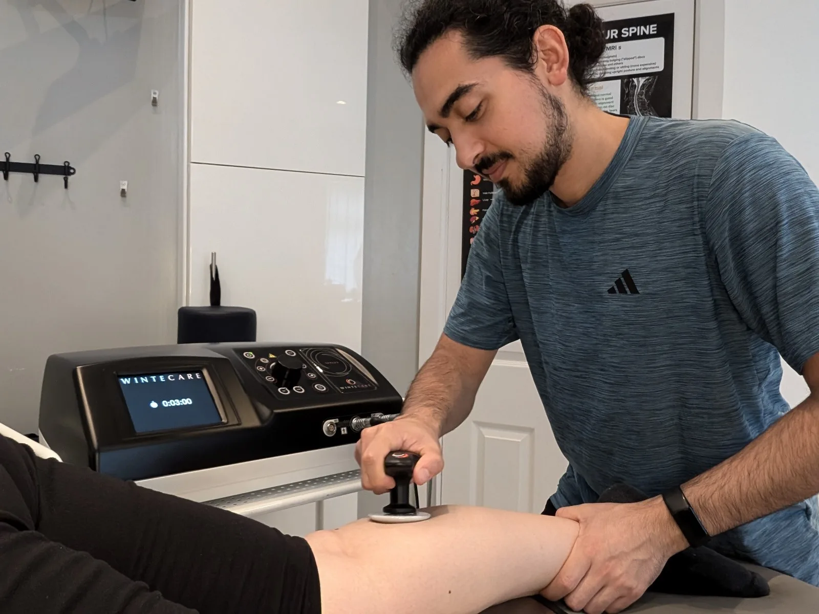 TECAR Therapy treatment at Spine Plus Woodford