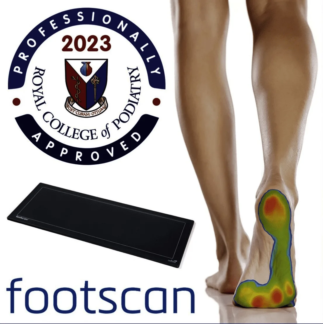 Foot Gait Scan and bespoke orthotics at Spine Plus